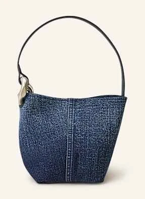 Jw Anderson Torba Na Ramię The Jwa Corner Small blau