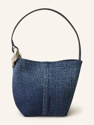 Jw Anderson Torba Na Ramię The Jwa Corner Small blau