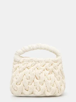 JW Anderson torebka Cable Knit Bag kolor beżowy HB0692.FA0345.002