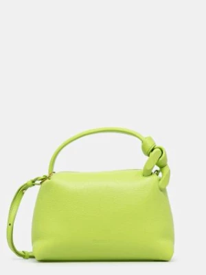 JW Anderson torebka skórzana The Jwa Small Corner Bag kolor zielony HB0619.LA0332.526