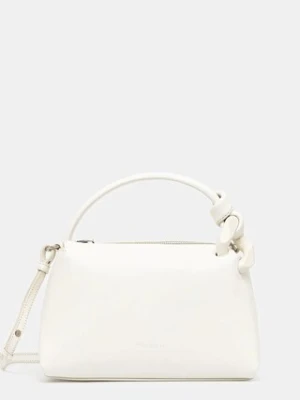 JW Anderson torebka skórzana The Jwa Small Corner kolor biały HB0694.LA0351