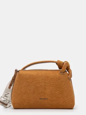 JW Anderson torebka The Jwa Corner Bag kolor brązowy HB0638.FA0389.604