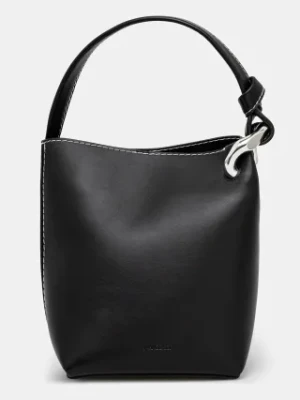 JW Anderson torebka The Jwa Corner Bucket kolor czarny HB0685.LA0232.999