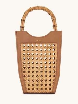 JW PEI Torebka "Fei" w kolorze jasnobrązowym - 14 x 18,5 x 5,5 cm rozmiar: onesize