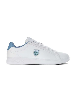 K-Swiss sneakersy skórzane COURT SHIELD biały