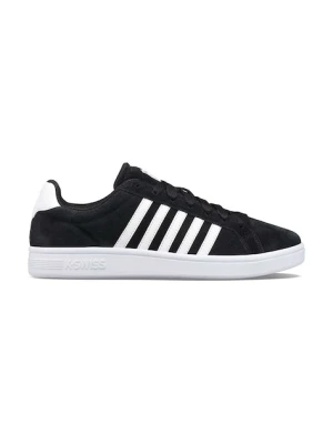 K-Swiss sneakersy skórzane COURT TIEBREAK SDE czarny