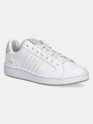K-Swiss sneakersy skórzane LOZAN KLUB LTH damskie kolor biały 97263.907.M