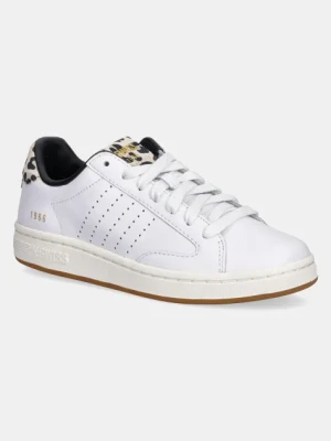 K-Swiss sneakersy skórzane LOZAN KLUB LTH damskie kolor biały 97263.952.M