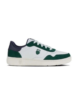 K-Swiss sneakersy skórzane SLAMMSHIELD II zielony