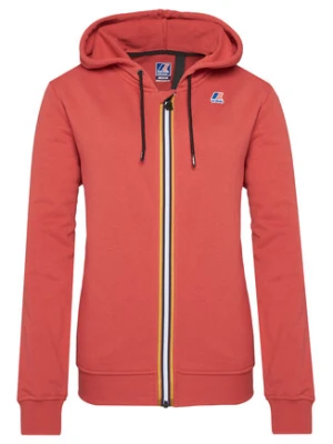 K-Way Bluza Arnel K4115ZW Czerwony Regular Fit