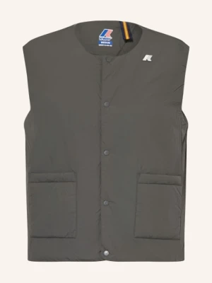 K-Way Kamizelka Valty Plain Warm grau