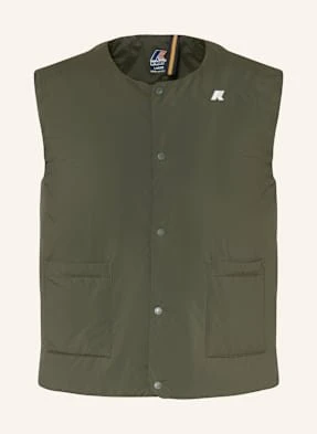 K-Way Kamizelka Valty Plain Warm gruen