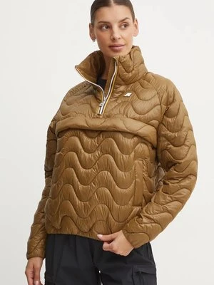 K-Way kurtka SOJENNE QUILTED WARM damska kolor brązowy zimowa K6126EW