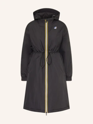 K-Way Płaszcz Przeciwdeszczowy Le Vrai Delia schwarz
