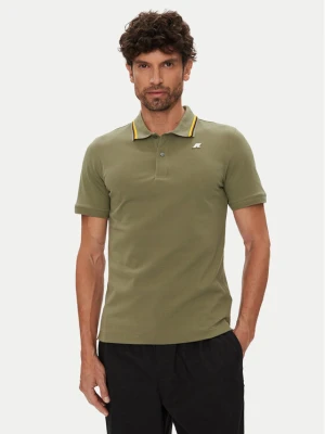 K-Way Polo Jud K1125DW Zielony Regular Fit