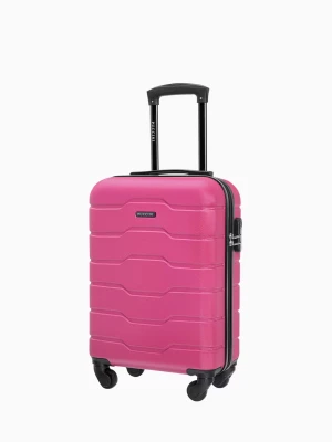 Kabinowa różowa walizka Puccini