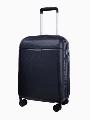 Kabinowa szara walizka z policarbonu Puccini