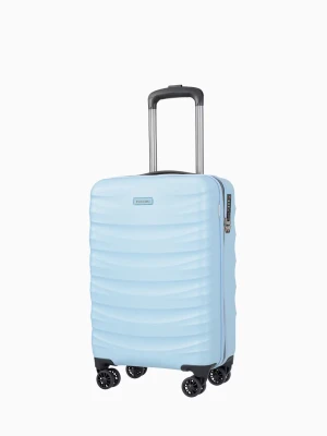 Kabinowa walizka z poliwęglanu niebieska Puccini