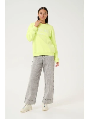 Kaffe Bluza "Viola" w kolorze jasnozielonym rozmiar: L