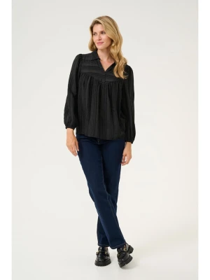 Zdjęcie produktu Kaffe Bluzka "Asima" w kolorze czarnym rozmiar: XL