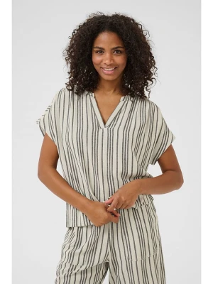 Kaffe Bluzka "Milia" w kolorze miętowo-czarnym rozmiar: 42