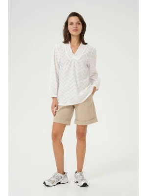 Kaffe Bluzka "Victoria" w kolorze białym rozmiar: 44