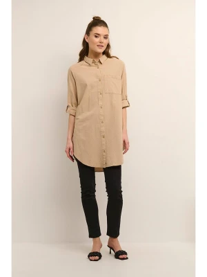 Kaffe Bluzka w kolorze beżowym rozmiar: 38
