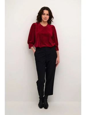 Kaffe Bluzka w kolorze bordowym rozmiar: L