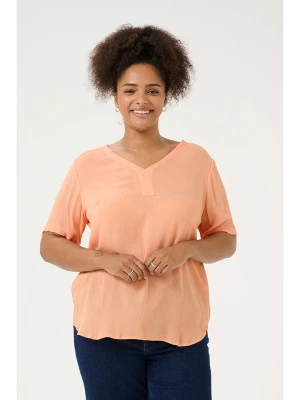 Kaffe Bluzka w kolorze brzoskwiniowym rozmiar: 46