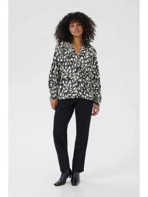 Kaffe Bluzka w kolorze czarno-białym rozmiar: 42