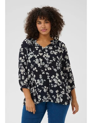 Kaffe Bluzka w kolorze granatowym rozmiar: 48
