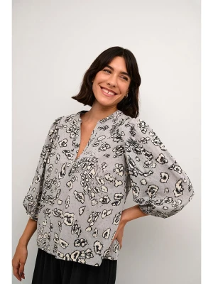 Kaffe Bluzka w kolorze jasnoszaro-kremowym rozmiar: 42