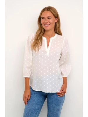 Kaffe Bluzka w kolorze kremowym rozmiar: 40