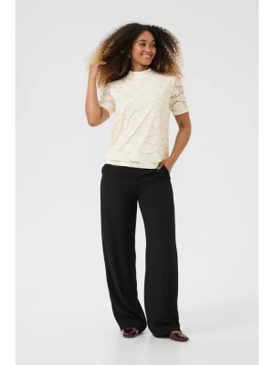 Kaffe Bluzka w kolorze kremowym rozmiar: M