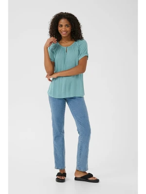 Kaffe Bluzka w kolorze turkusowym rozmiar: 34