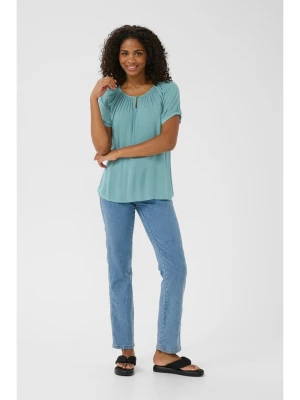 Kaffe Bluzka w kolorze turkusowym rozmiar: 38