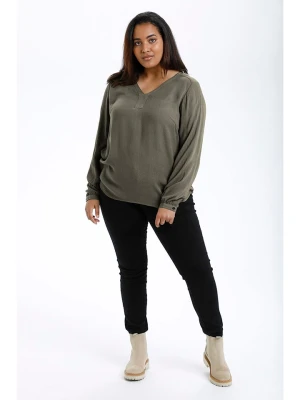 KAFFE curve Bluzka w kolorze antracytowym rozmiar: 46