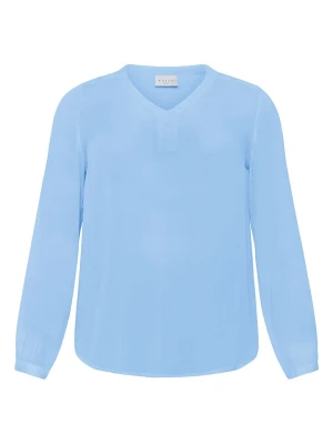 KAFFE curve Bluzka w kolorze błękitnym rozmiar: 52