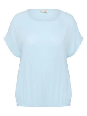 KAFFE curve Bluzka w kolorze błękitnym rozmiar: 48