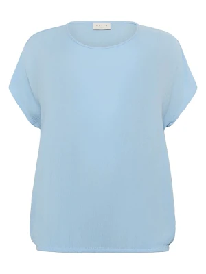 KAFFE curve Bluzka w kolorze błękitnym rozmiar: 52