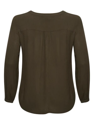 KAFFE curve Bluzka w kolorze brązowym rozmiar: 44