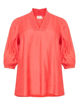 KAFFE curve Bluzka w kolorze czerwonym rozmiar: 44