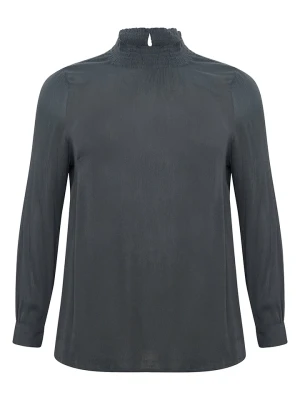 KAFFE curve Bluzka w kolorze granatowym rozmiar: 54