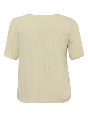 KAFFE curve Bluzka w kolorze kremowym rozmiar: 46