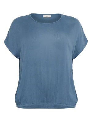 KAFFE curve Bluzka w kolorze niebieskim rozmiar: 52