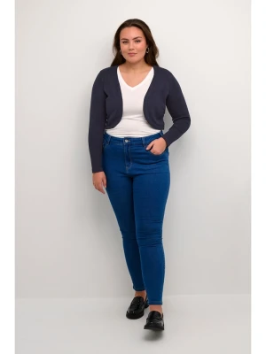 KAFFE curve Bolerko w kolorze granatowym rozmiar: XL