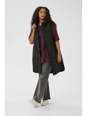 KAFFE curve Kamizelka w kolorze czarnym rozmiar: 52