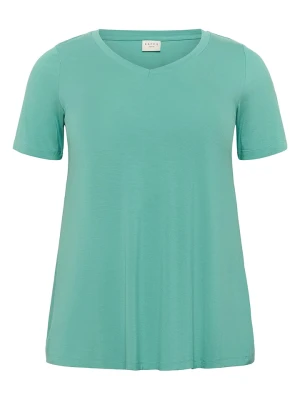 KAFFE curve Koszulka w kolorze zielonym rozmiar: XL