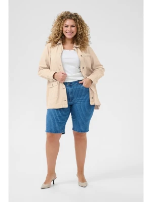 KAFFE curve Kurtka koszulowa w kolorze beżowym rozmiar: 48