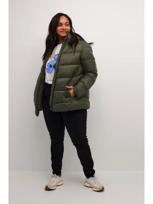 KAFFE curve Kurtka zimowa w kolorze khaki rozmiar: 46